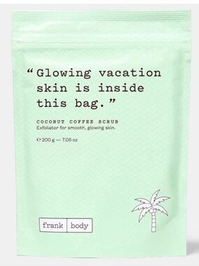 Frank Body COCONUT COFFEE SCRUB 7.05oz BRAND NEW/SEALED